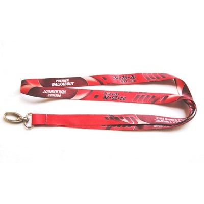 Sublimated Lanyard w/Lobster Claw Clip