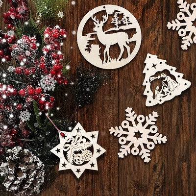 Wooden Christmas Ornament