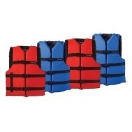 Adult Universal Life Vest Pack w/Carrying Case