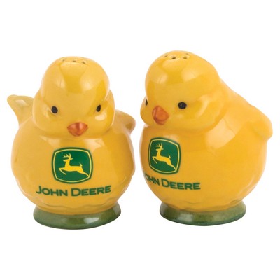 John Deere Chicks Salt and Pepper Shakers