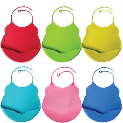 Cute Soft Silicone Baby Bibs