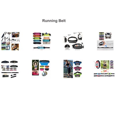 Kidder Running Belt, Fitness Belt, Sport Waist Pouch for Smartphones