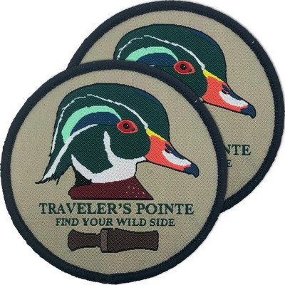 Woven Patch - 4" Product Size