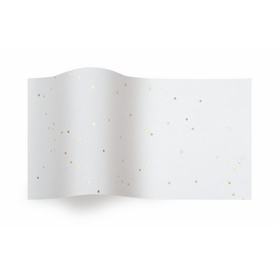 Gemstone Gold Gemstones On White Wrapping Tissue (20"x30")