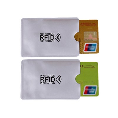 Anti Scan RFID Blocking Credit Card cover