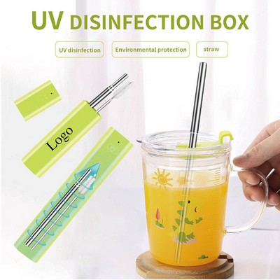 UV Disinfection Stainless Steel Straw