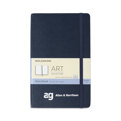 Moleskine® Hard Cover Large Sketchbook - Sapphire Blue