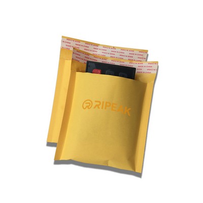 5.1 x 5.1 Inch Kraft Bubble Mailer Self Seal Padded Envelopes for Shipping/ Packaging/ Mailing