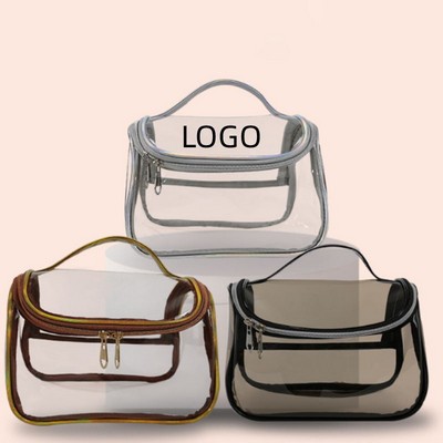 Clear Waterproof Cosmetic/Makeup Zipper Bag