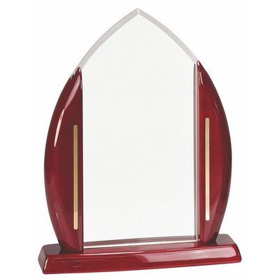 11" Clear Arch Cathedral Acrylic Award