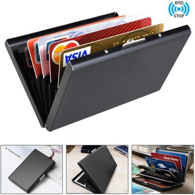 RFID Stainless Steel Card Keeper Card Case Card Holder