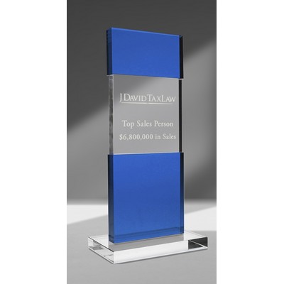 Blue Tiered Post Award