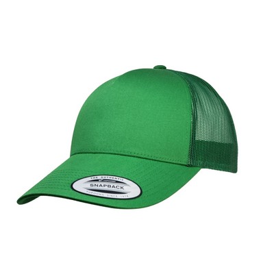 Big Size Green Yupoong Trucker Mesh Cap 2XL - 4XL