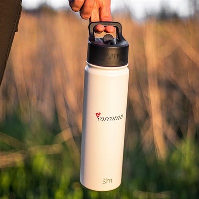 22 Oz. Simple Modern® Summit Water Bottle With Straw Lid