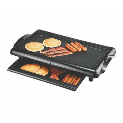 Black Double Electric Griddle