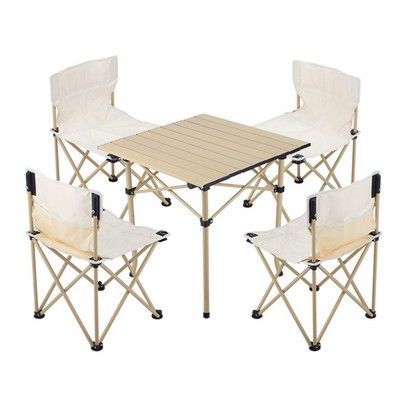 Foldable Camping Desk Chair