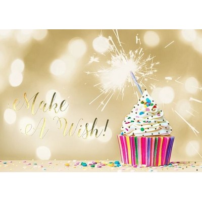 Make A Wish Cupcake Birthday Card