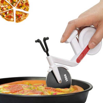 Scooter Motorcycle Shaped Pizza Roller Cutter