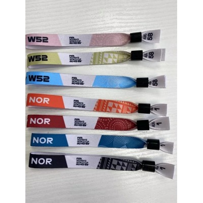 Cloth Event Colored Wristbands