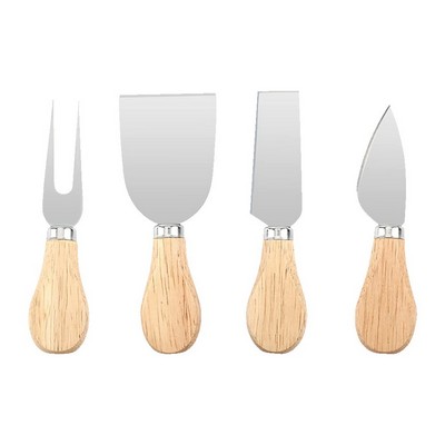 Wooden Cheese Knife Set