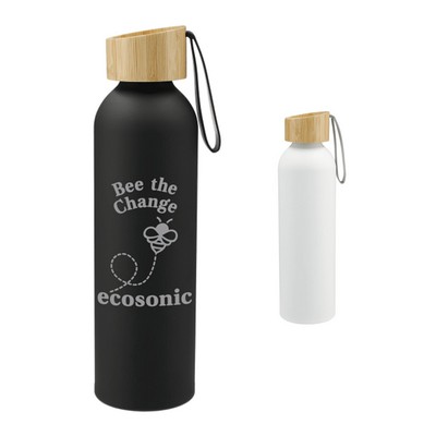 FSC®100% Bamboo lid Ryze 22oz Aluminum Bottle