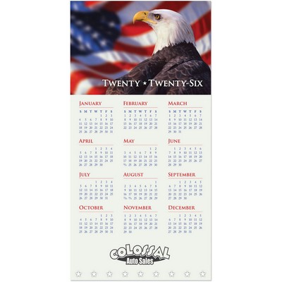 Patriotic Z-Fold Calendar