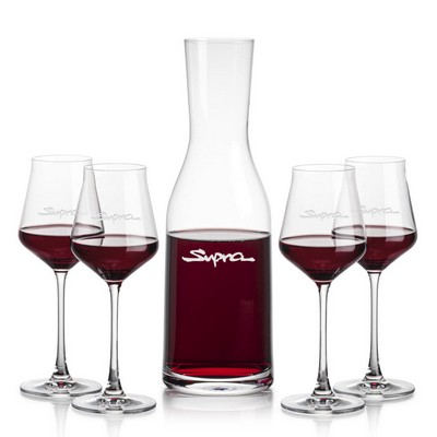 Caldmore Carafe & 4 Bretton Wine