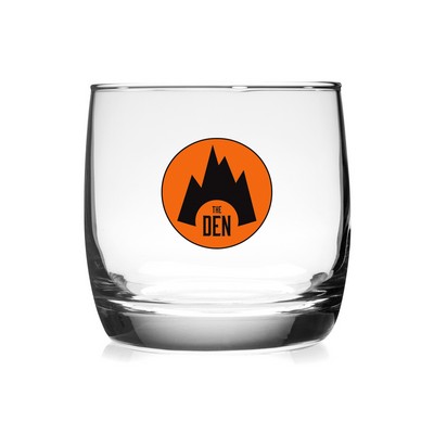 10 oz. Arc® Finish Whiskey Glass (2 Color Imprint)