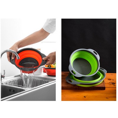 Folding Silicone Colander