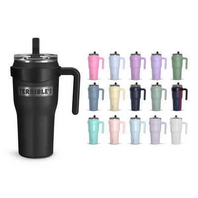 40 Oz. Roadster Vacuum Insulated Stainless Steel Tumbler