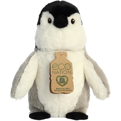 9.5" Eco Penguin Stuffed Animal