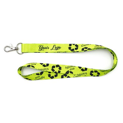 RPet Eco Friendly Lanyard With Hook