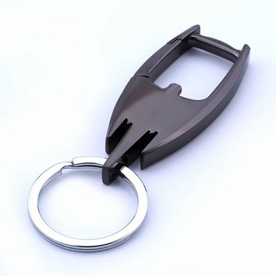 Bat Shape Metal Key Chain