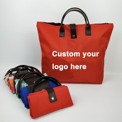 Environmentally friendly portable folding shopping bag