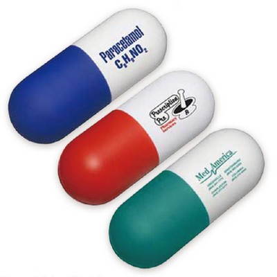 Capsule Shaped Stress Reliever