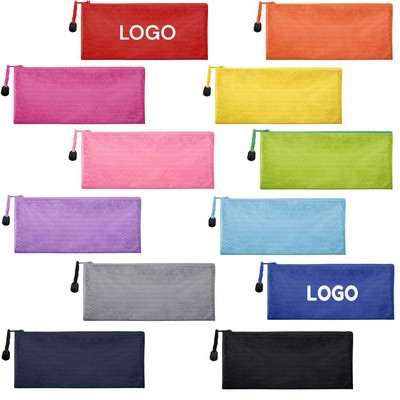 Zipper Waterproof Bag Pencil Pouch