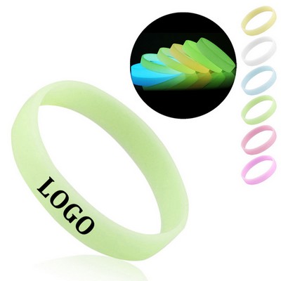 Glow in Dark Silicone Bracelet