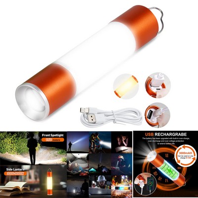 High Lumens Portable USB Rechargeable Led Flashlight