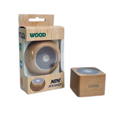 Wood Wireless Speaker