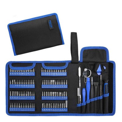 128 in 1 Screwdriver Set Magnetic Bits Screwdriver bag Kit