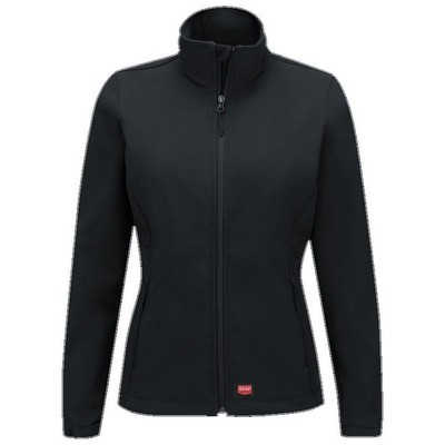 Red Kap™ Women's Deluxe Soft Shell Jacket - Black