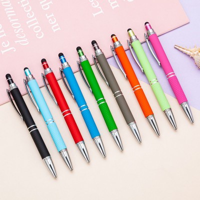 Ellipse Soft Touch Screen Metal Pen