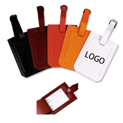 PU Luggage Bag Tag