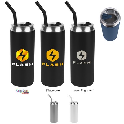 20 Oz. Can Shaped Stainless Steel Tumbler