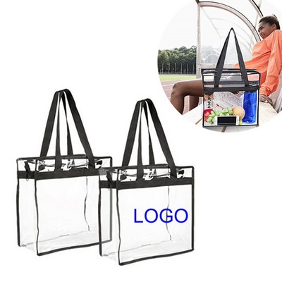 Stadium Security Travel & Gym Clear Bag