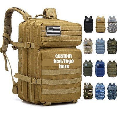 45L Large 3 Day Bug Out Bag Hiking Rucksack