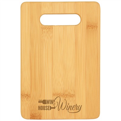 9" x 6" Bamboo Bar Cutting Board