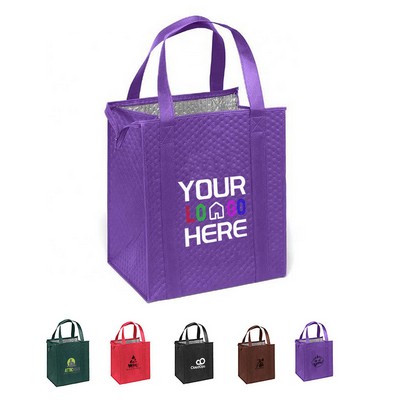 Zipper Insulated Lunch Tote Bags