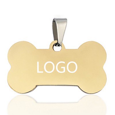 Bone Shape Pet Tag