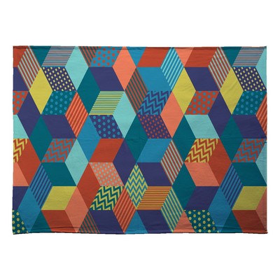 Brushed Fleece Blanket 60" x 80" Sublimated